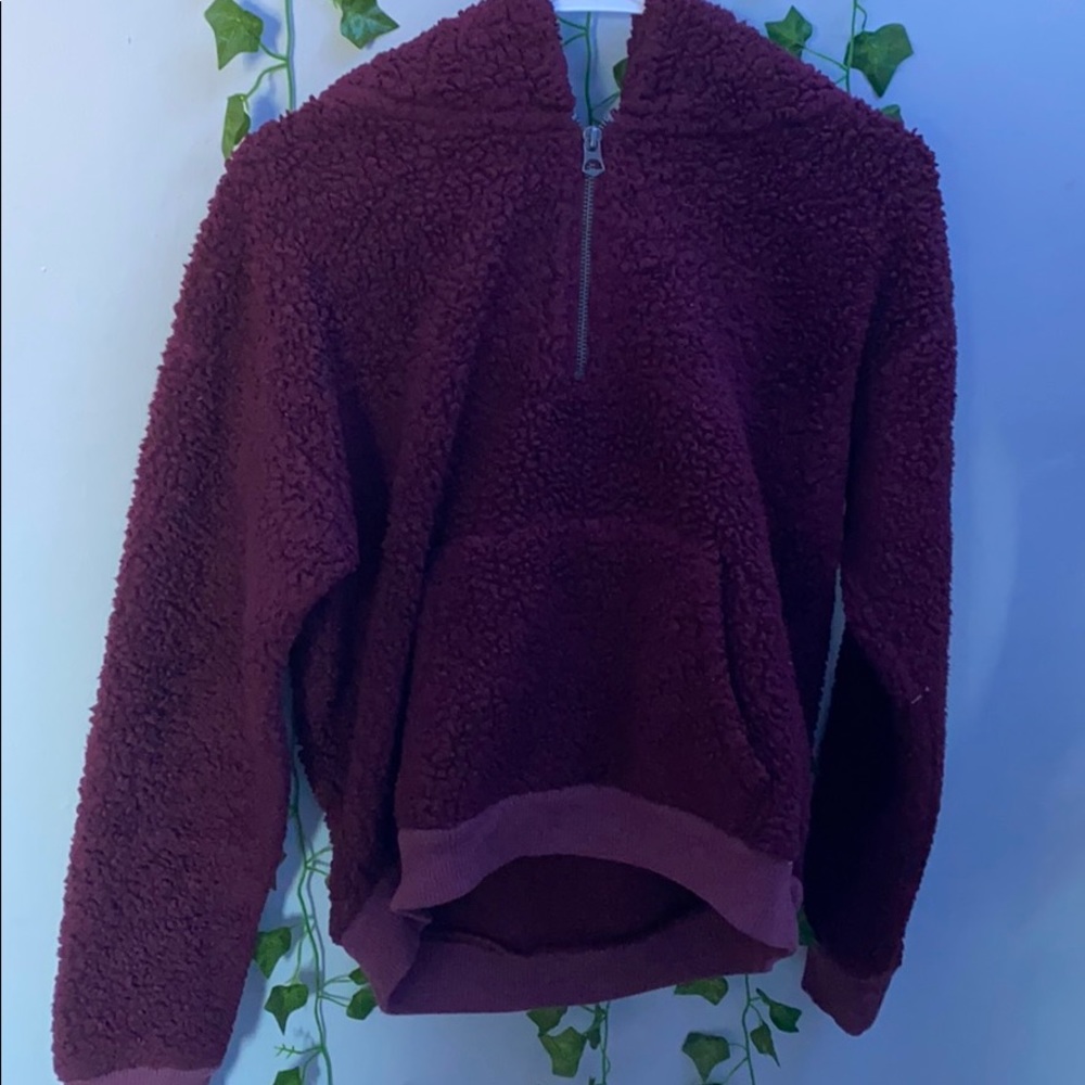 american eagle sherpa jacket
